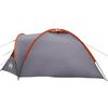vidaXL Barraca de Camping Cinzento e laranja 308 x 268 x 130 cm
