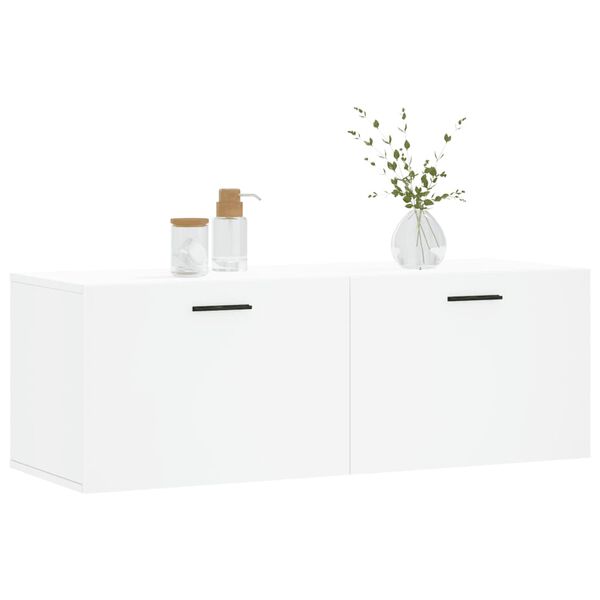 vidaXL Arm&aacute;rio parede 100x36,5x35 cm derivados de madeira branco