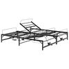 vidaXL Estrutura de Cama El&eacute;trica Ajust&aacute;vel Preto 180 x 200 cm A&ccedil;o