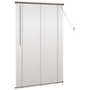 vidaXL Cortina Veneziana Marrom Escuro com Padr&atilde;o 150 x 70 cm PVC