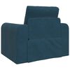 vidaXL Sof&aacute;-Cama Azul 98 x 71 x 83 cm Veludo