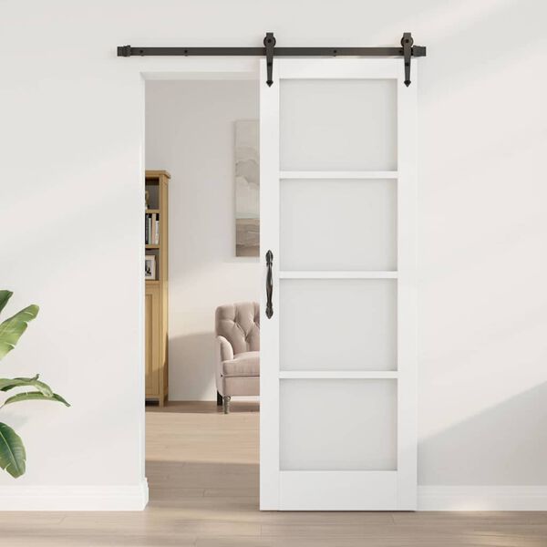 vidaXL Porta Interna ORKDAL Branco Preparado 73,5 x 211 cm
