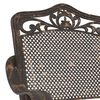 vidaXL Cadeira de Jardim 2 pcs Bronze 55 x 56.5 x 91cm Alumínio