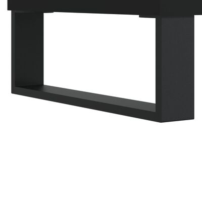 vidaXL Mesa de centro 60x50x40 cm derivados de madeira preto