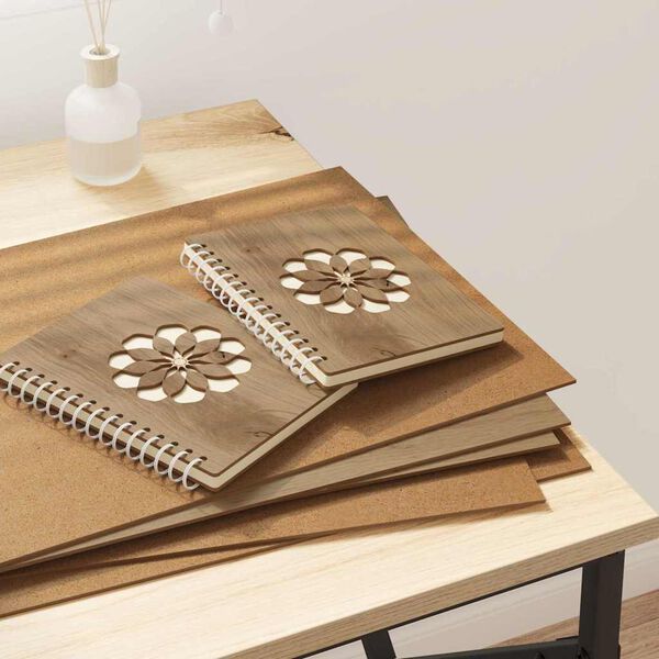 vidaXL Painéis de Decoração 12 pcs carvalho artisiano 30 x 42 x 0.3 cm