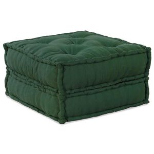 vidaXL Unidade de sof&aacute; modular 70x70x36 cm tecido verde