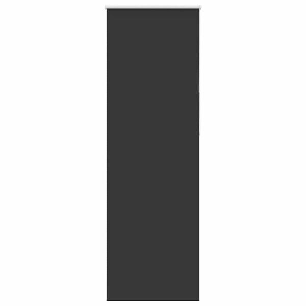 vidaXL Persiana de enrolar 80x210 cm largura tecido 75,7 cm poli&eacute;ster