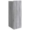 vidaXL Arm&aacute;rio de Parede Sonoma cinzento 33 x 34,5 x 94 cm