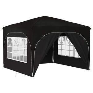 vidaXL Tenda de Festa Pop-up 290 x 290 x 245 cm Preto
