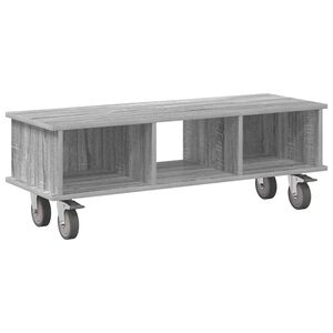 vidaXL Suporte para TV 100 x 35 x 35 cm Cinza Sonoma
