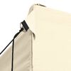 vidaXL Tenda de Festa Creme 291 x 431 x 315 cm Tecido Oxford