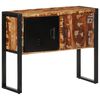 vidaXL Arm&aacute;rio consola multicor 90x35x75 cm madeira maci&ccedil;a recuperada