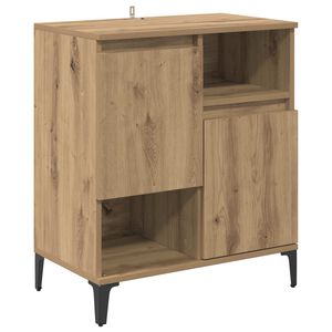 vidaXL Buffet Carvalho Artesanal 60 x 35 x 70 cm Derivados de Madeira