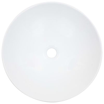 vidaXL Lavatório 41x12,5 cm cerâmica branco