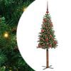 vidaXL &Aacute;rvore de Natal Slim Verde 150 cm