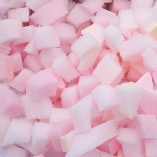 vidaXL Espuma picada Rosa 10 kg Poliuretano