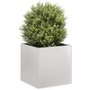 vidaXL Plantador 40x40x40 cm a&ccedil;o inoxid&aacute;vel