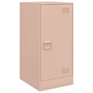 vidaXL Aparador 34,5x39x73 cm a&ccedil;o rosa