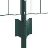 vidaXL Cerca com Poste Verde 0,4 x 25 m A&ccedil;o e PVC