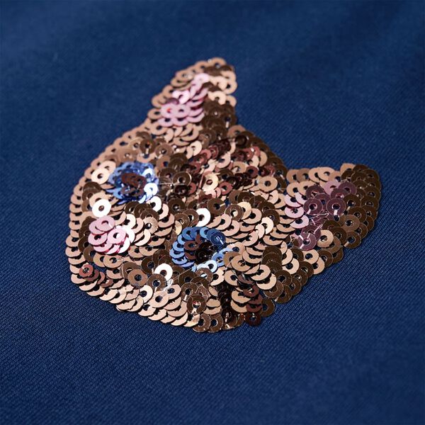 Sweatshirt para criança azul-marinho 116