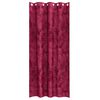 vidaXL Cortinas de Veludo 2 pcs vermelho tinto 245 x 140 cm Veludo