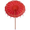 vidaXL Parasol Balin&ecirc;s Vermelho 185 x 185 x 260 cm