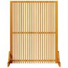 vidaXL Protetor de Privacidade Castanho 79.5 x 50 x 110 cm