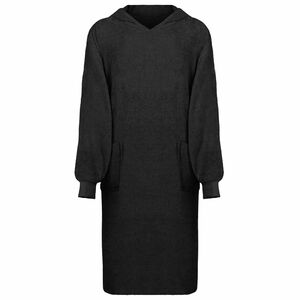 vidaXL Sweatshirt manta KINN Preto XL Algod&atilde;o