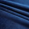 vidaXL Cortinas blackout c/ ganchos 2 pcs 140x245cm veludo azul escuro