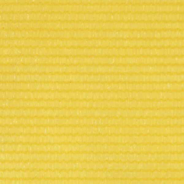 vidaXL Tela de varanda 90x600 cm PEAD amarelo