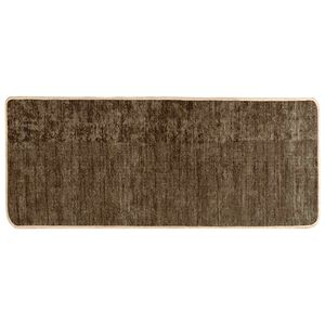vidaXL Passadeira MARSA Verde Floresta 100 x 200 cm Poli&eacute;ster e PVC