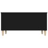 vidaXL Mesa de centro 90x44,5x45 cm derivados de madeira preto