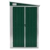 vidaXL Abrigo suspenso p/ jardim 118x288x178 cm aço galvanizado verde