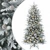 vidaXL &Aacute;rvore de Natal Articulada Artificial 120 cm 150 LED
