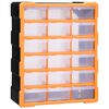 vidaXL Caixa organizadora com 18 gavetas m&eacute;dias 38x16x47 cm