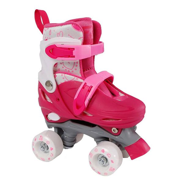 Street Rider Patins ajust&aacute;veis 31-34 rosa