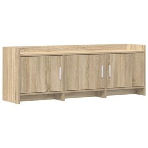 vidaXL Gabinete para TV 130 x 33 x 47 cm Carvalho Sonoma