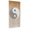 vidaXL Cortina de Porta Inseto multicolorido 200 x 100 cm Bambu
