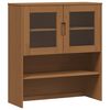 vidaXL Hutch Caramelo 90 x 35 x 100 cm
