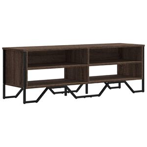 vidaXL M&oacute;vel de TV 122x34x41 cm derivados de madeira carvalho castanho