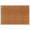 vidaXL Tapete de porta 60x90 cm fibra de coco tufada natural