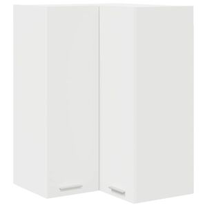 vidaXL Arm&aacute;rio suspenso Branco 57 x 57 x 80 cm Madeira processada