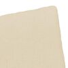 vidaXL Cadeiras de Jantar 2 pcs Creme 57 x 67 x 98 cm tecido