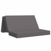 vidaXL Sof&aacute; Cama Dobr&aacute;vel 120 x 67 x 45 cm Cinzento-claro