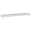 vidaXL Degrau em grade 100x24x7 cm a&ccedil;o galvanizado