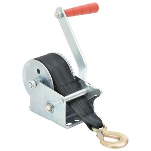 vidaXL Guincho manual com cinta 360 kg