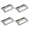 L&acirc;mpadas solares para escadas, 4 pcs