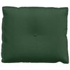 vidaXL Travesseiro para Costas Verde Selva 60 x 50 cm