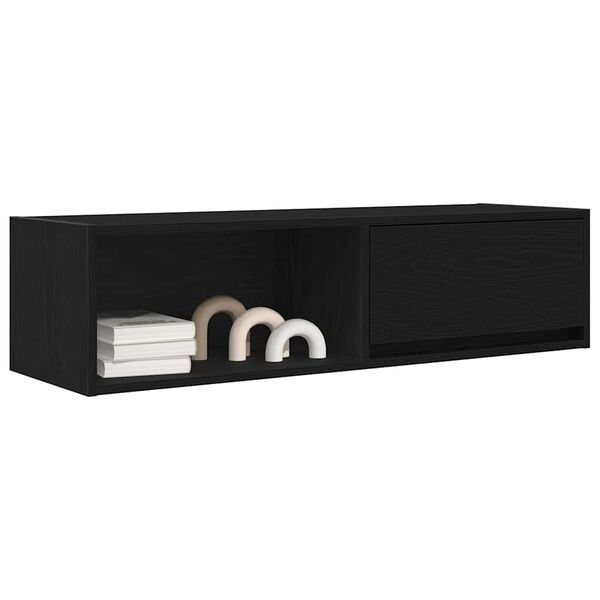 vidaXL M&oacute;veis de TV 2pcs 100x31x25,5cm deriv. madeira carvalho preto