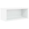 vidaXL Suporte para CDs Branco 40 x 17 x 17 cm Derivados de Madeira